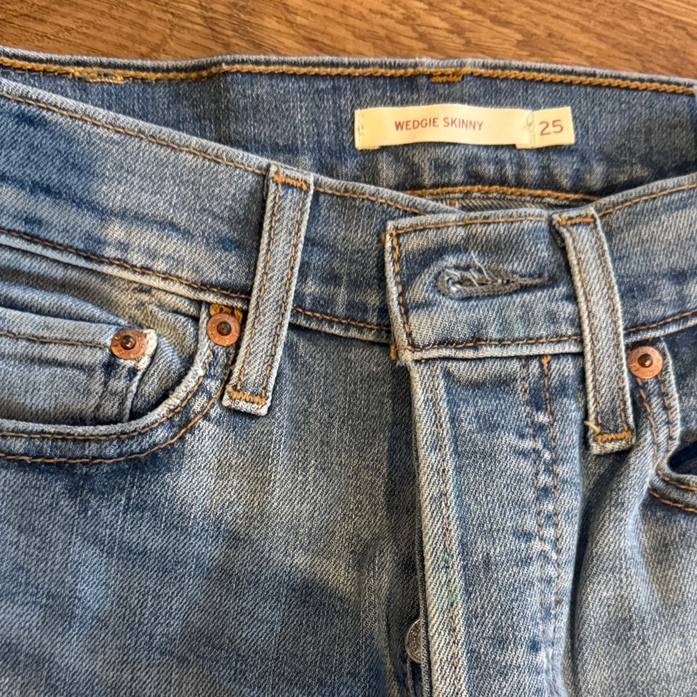 Levi's Blue Skinny Jeans